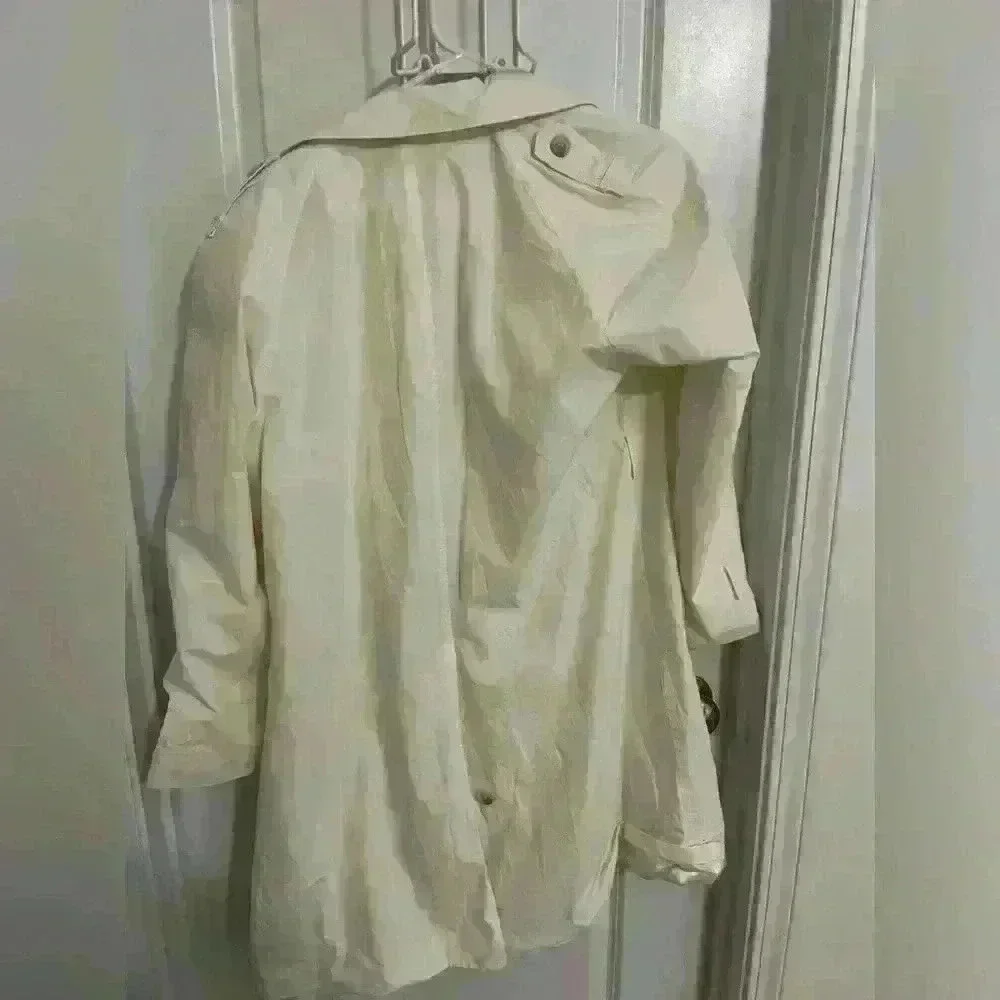 Anne Klein 12P Vintage Trench Jacket - Picture 3 of 4